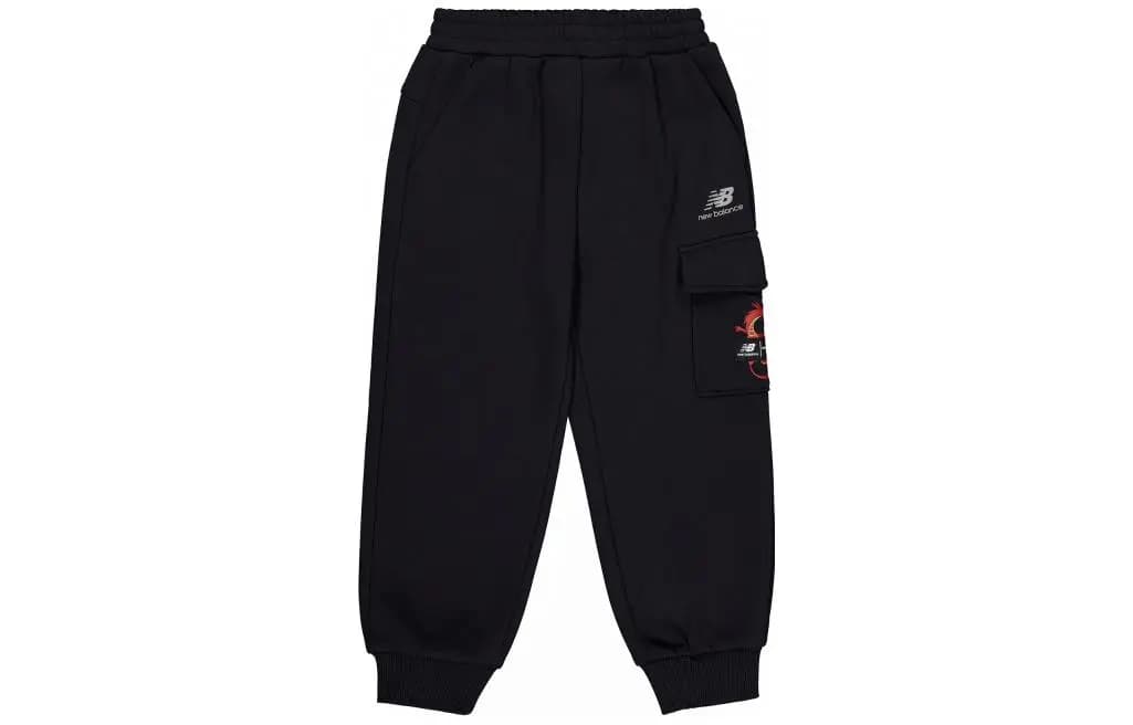 New Balance Uşaq İdman Şalvarı Qara