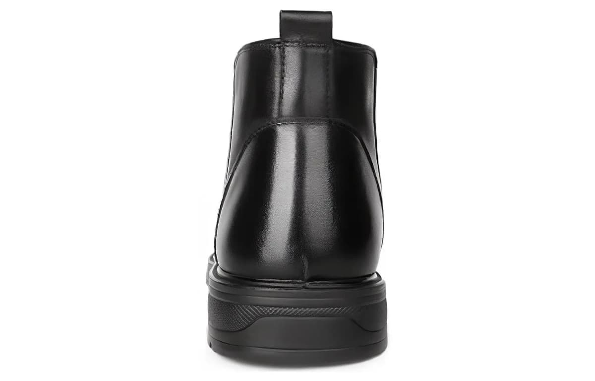 AOKANG Chelsea Boots 3sm Kişi Qara 5