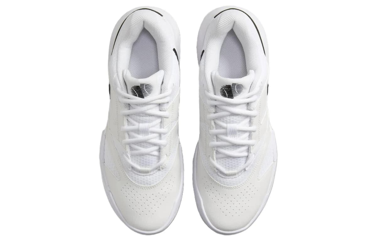 Nike Court Lite 4 Tennis Ayaqqabısı Qadın Ağ/Qara 4