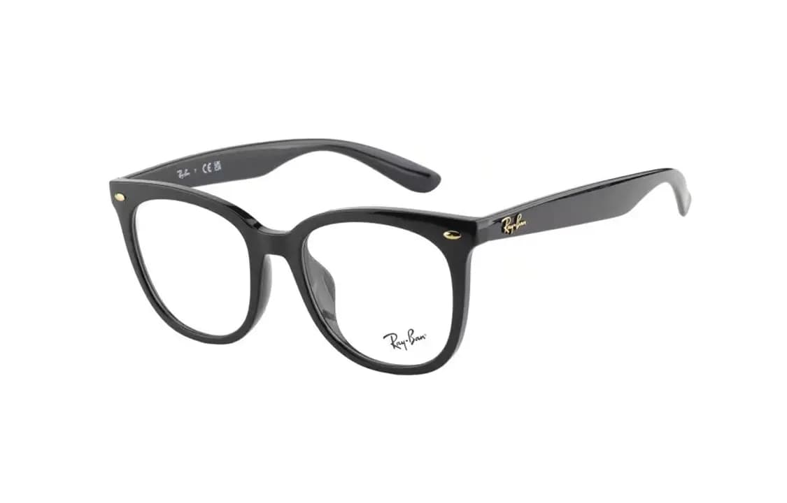 RayBan Asetat Çərçivəli Günəş Eynəyi Unisex Qara