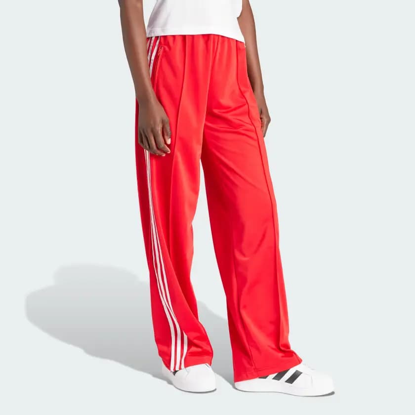 adidas originals Firebird İdman Şalvarı Qırmızı 4