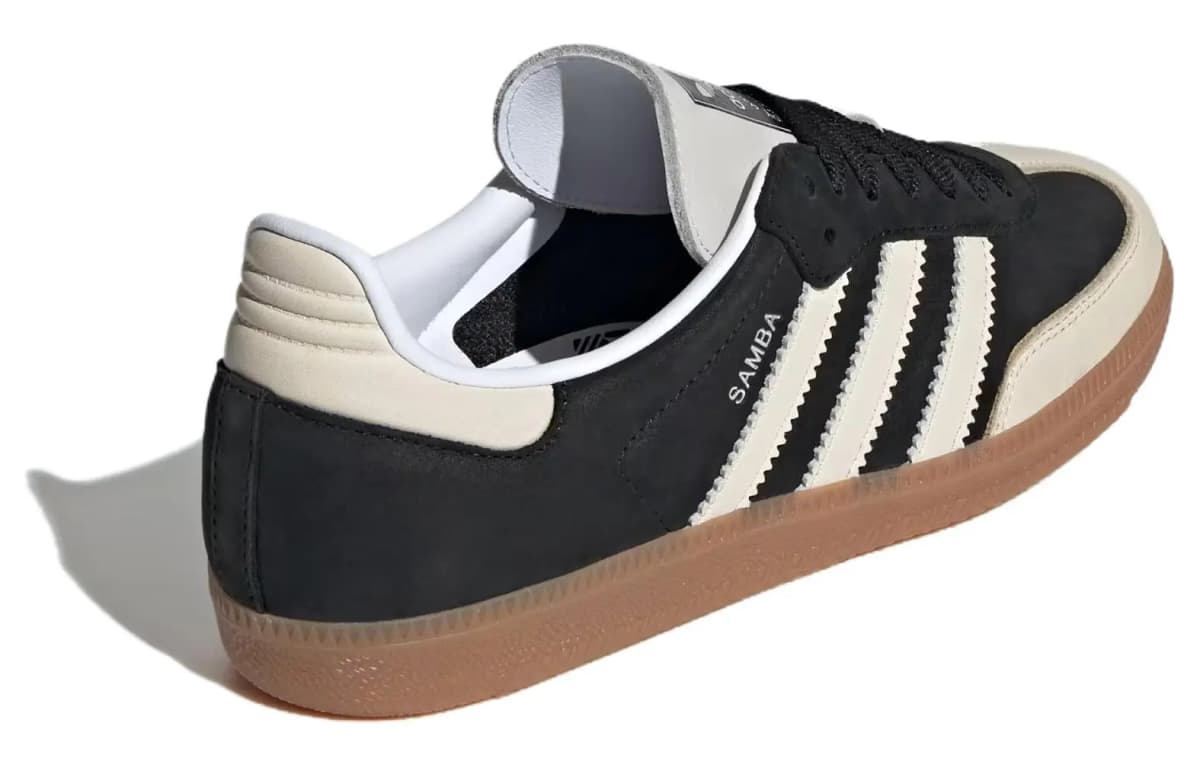 adidas originals Samba OG Qadın İdman Ayaqqabısı Qara/Wonder White 4