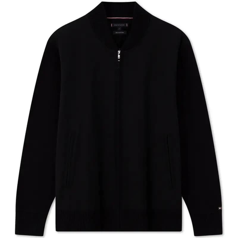 Tommy Hilfiger Kişi Kardigan Qara