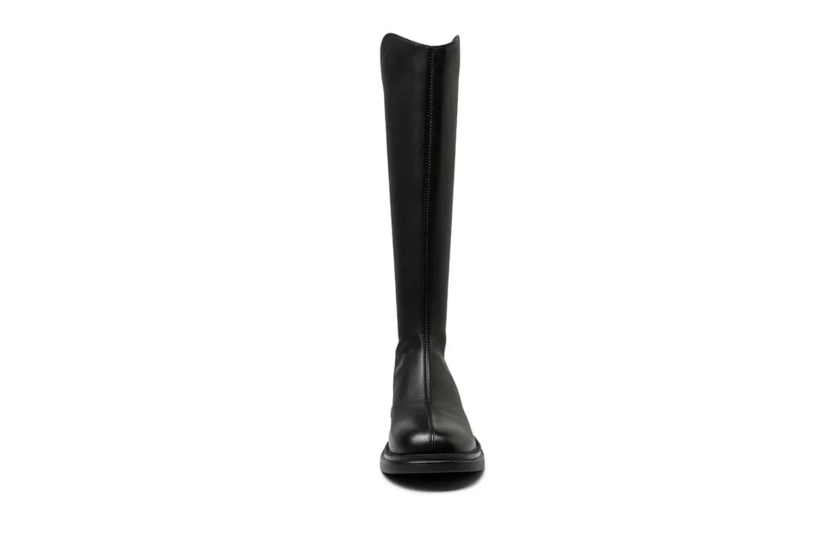 HLA PU Simple Elegant High Boots 3.5cm Women's 12