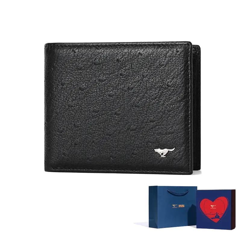 Septwolves Dəri Kartlıq Unisex Qara 11