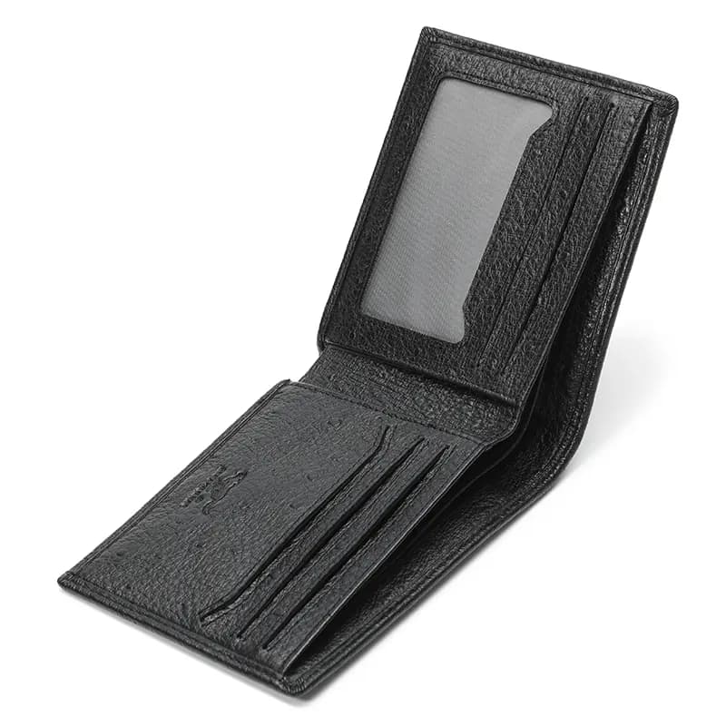 Septwolves Dəri Kartlıq Unisex Qara 10