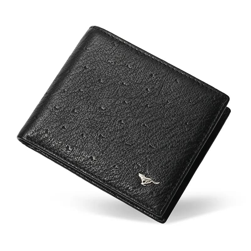 Septwolves Dəri Kartlıq Unisex Qara 3
