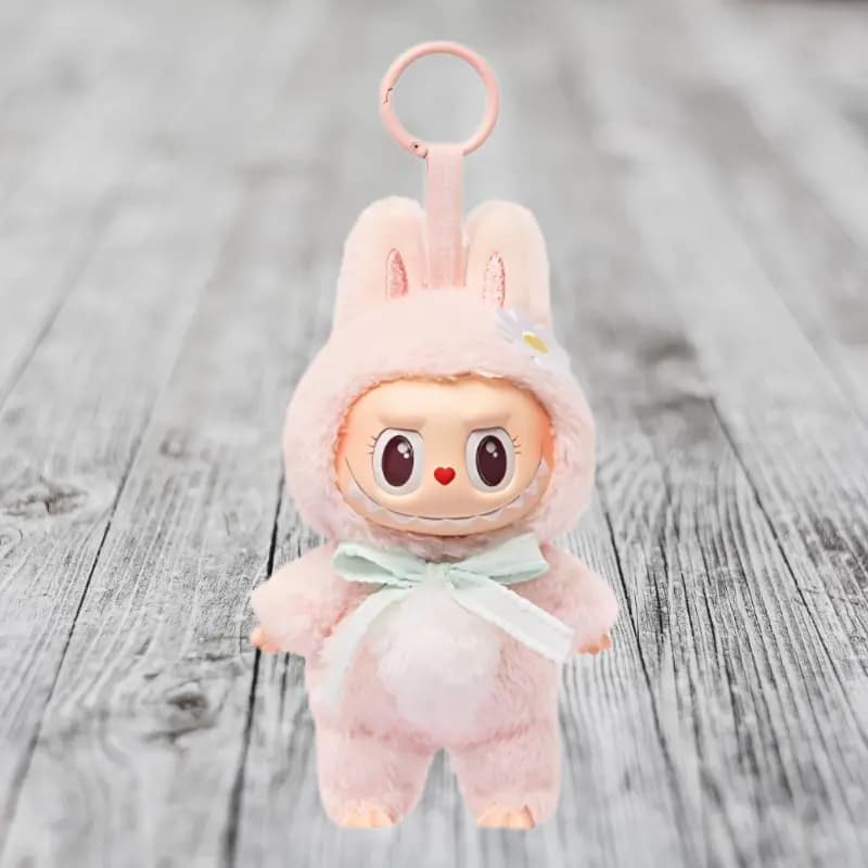 POP MART MOKOKO Sweetheart Collection LABUBU CLOSE To SWEET Vinyl Dolls Plush Pendant 17cm Height 3