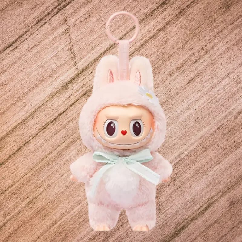 POP MART MOKOKO Sweetheart Collection LABUBU CLOSE To SWEET Vinyl Dolls Plush Pendant 17cm Height 4