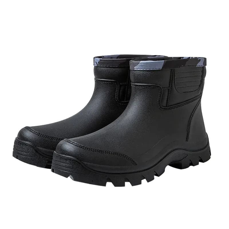 ENGMARSS Yağış Çəkməsi Unisex Qara 4