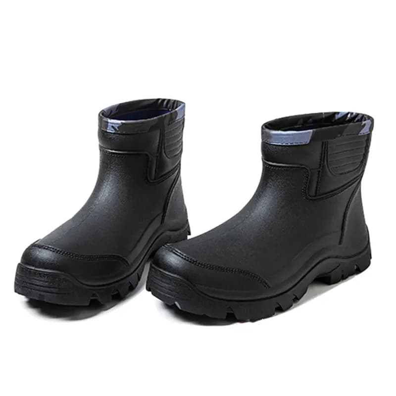 ENGMARSS Yağış Çəkməsi Unisex Qara 3