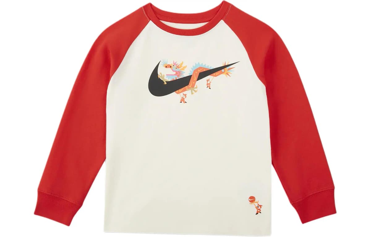 Nike Dragon New Year's Collection FW23 Körpə Köynəyi Ağ