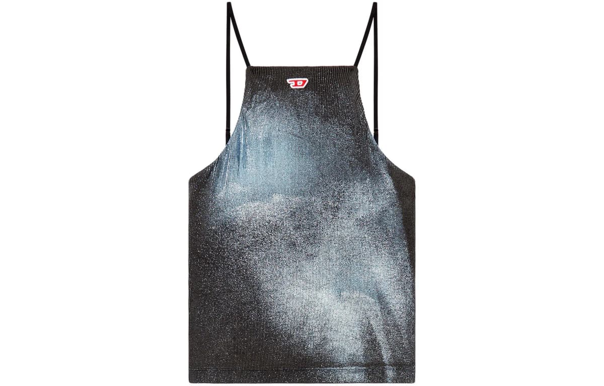 DIESEL T Wami Metallic effect Top