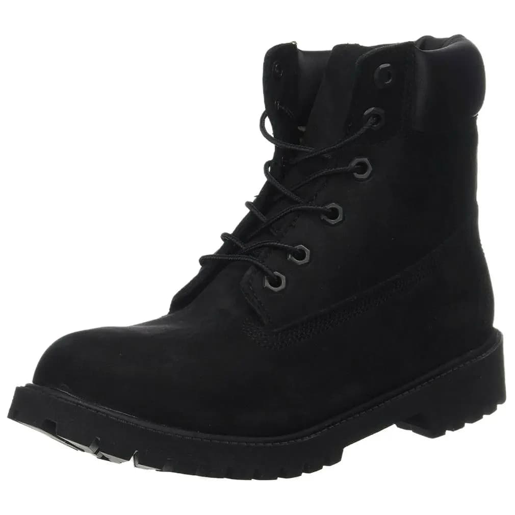 Timberland Premium 6 Inch Boot 'Black Nubuck' Qadın 2