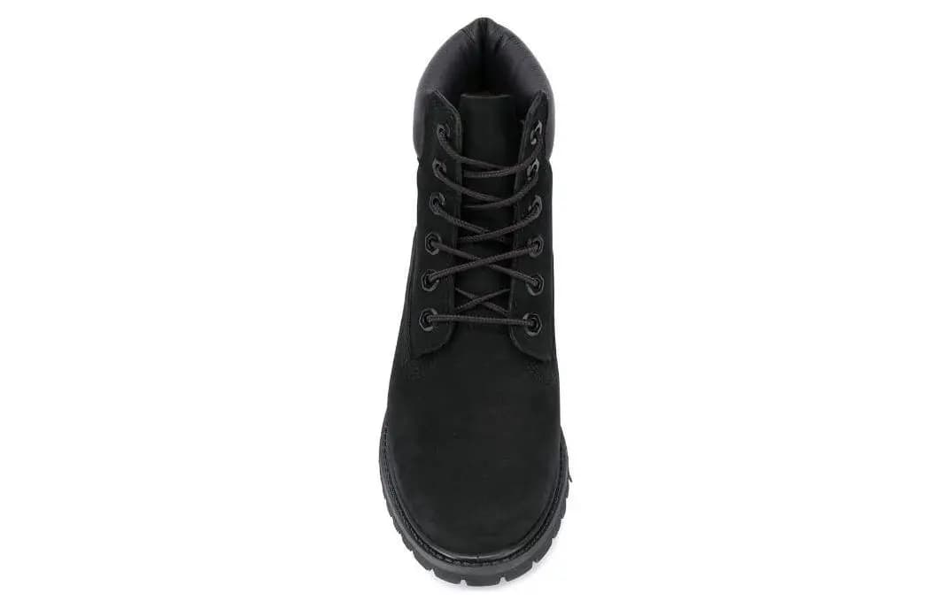 Timberland Premium 6 Inch Boot 'Black Nubuck' Qadın 4