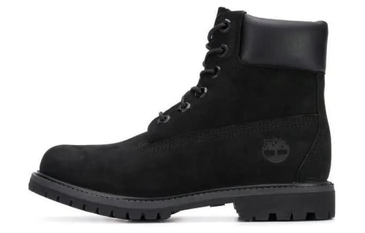 Timberland Premium 6 Inch Boot 'Black Nubuck' Qadın