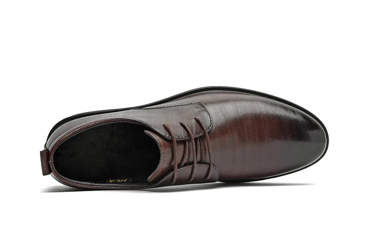 HLA Comfort Versatile Business Dress Shoes Men's Black 13
