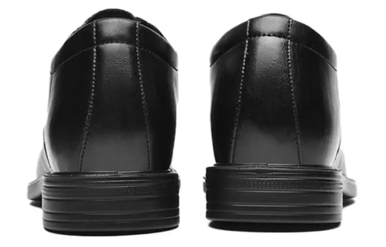 HLA Comfort Versatile Business Dress Shoes Men's Black 4