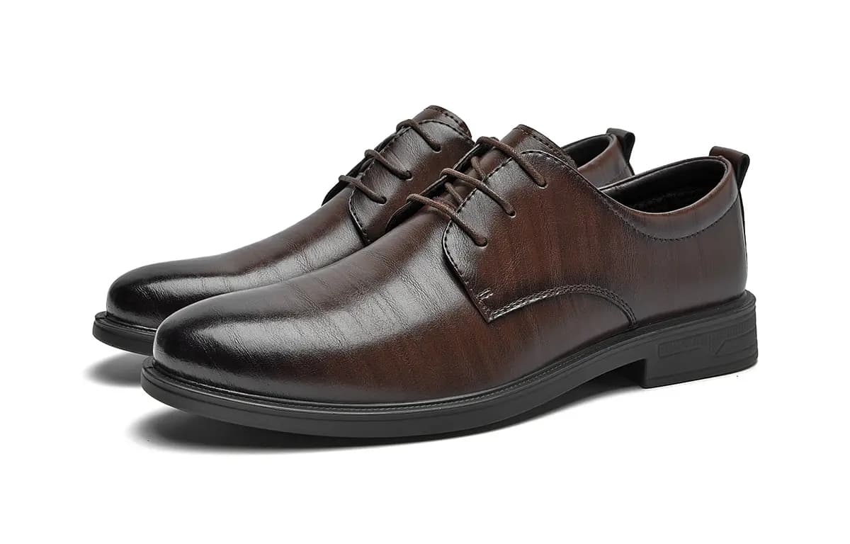 HLA Comfort Versatile Business Dress Shoes Men's Black 12