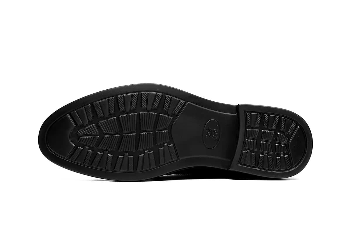 HLA Comfort Versatile Business Dress Shoes Men's Black 10