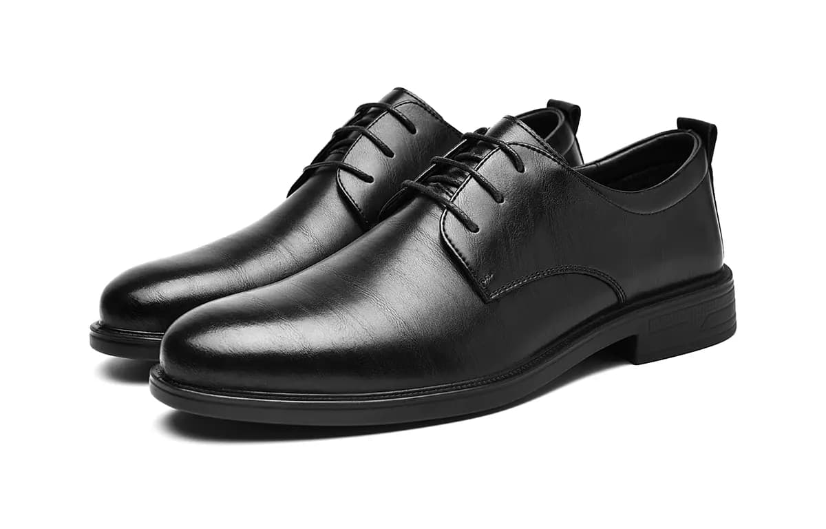 HLA Comfort Versatile Business Dress Shoes Men's Black 7