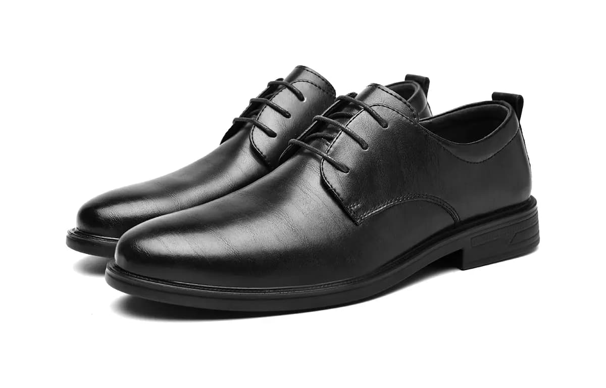 HLA Comfort Versatile Business Dress Shoes Men's Black 17