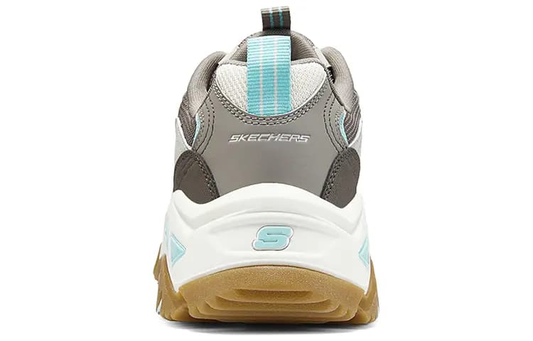 Skechers D'LITES Hiker Outdoor Shoes Women's Low-Top Gray Brown 4