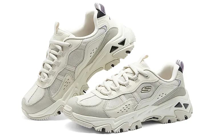 Skechers Good Year Qadın Ayaqqabısı Ağ/Qəhvəyi 4
