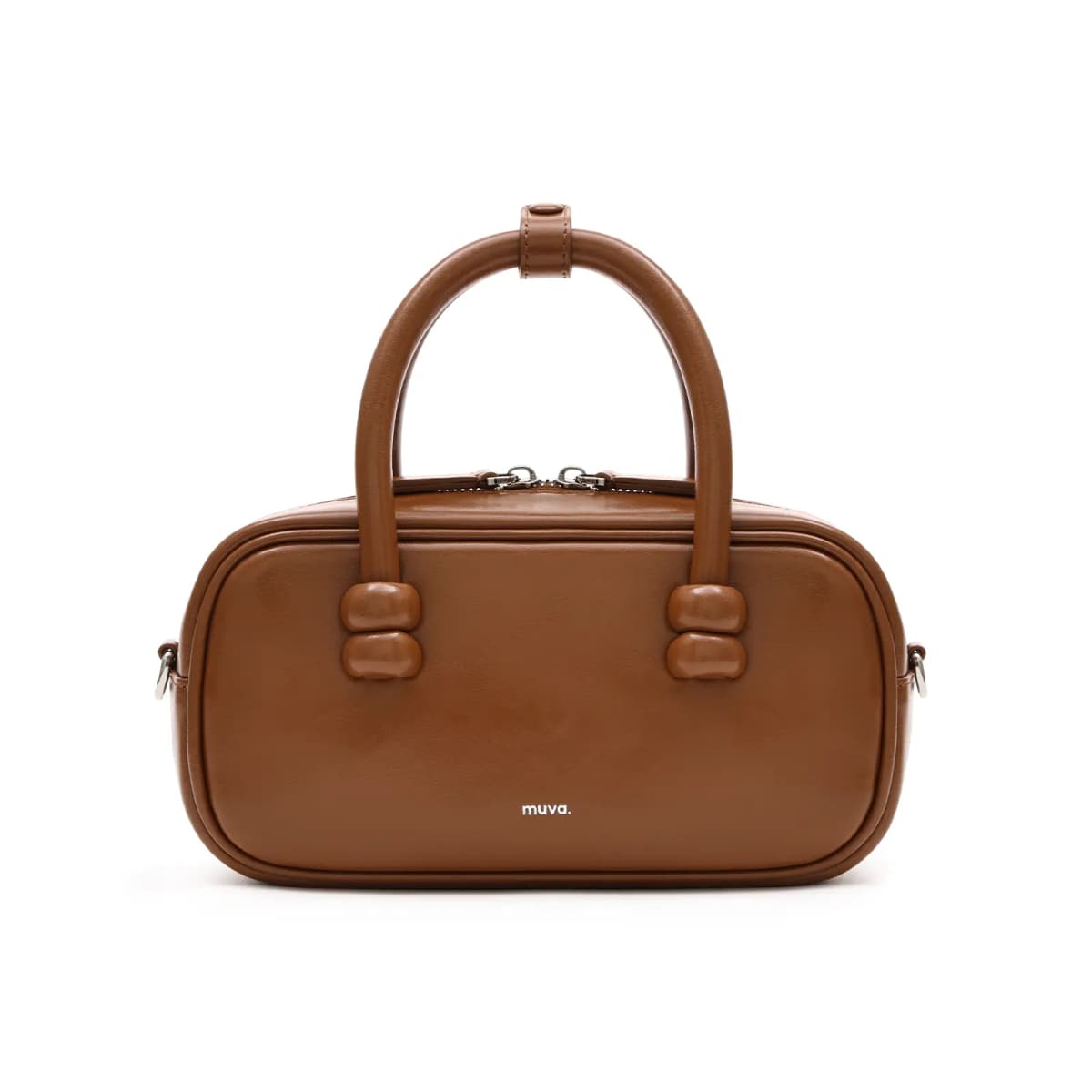 MUVA Cow Leather Fall Winter Fashion Versatile Genuine Leather Crossbody Handbag Small Women's 5