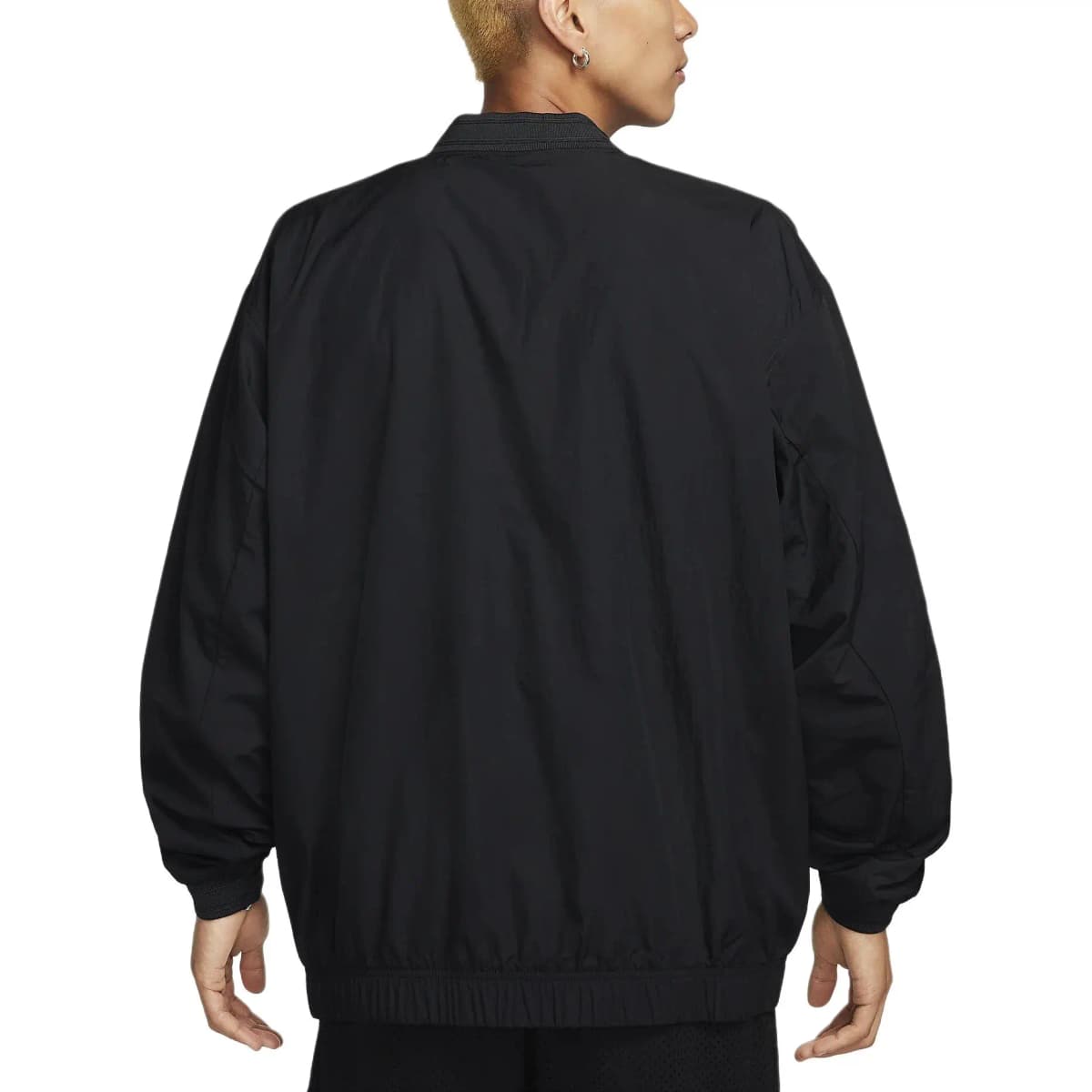 Nike Solo Swoosh Kişi Trençkot Qara 5
