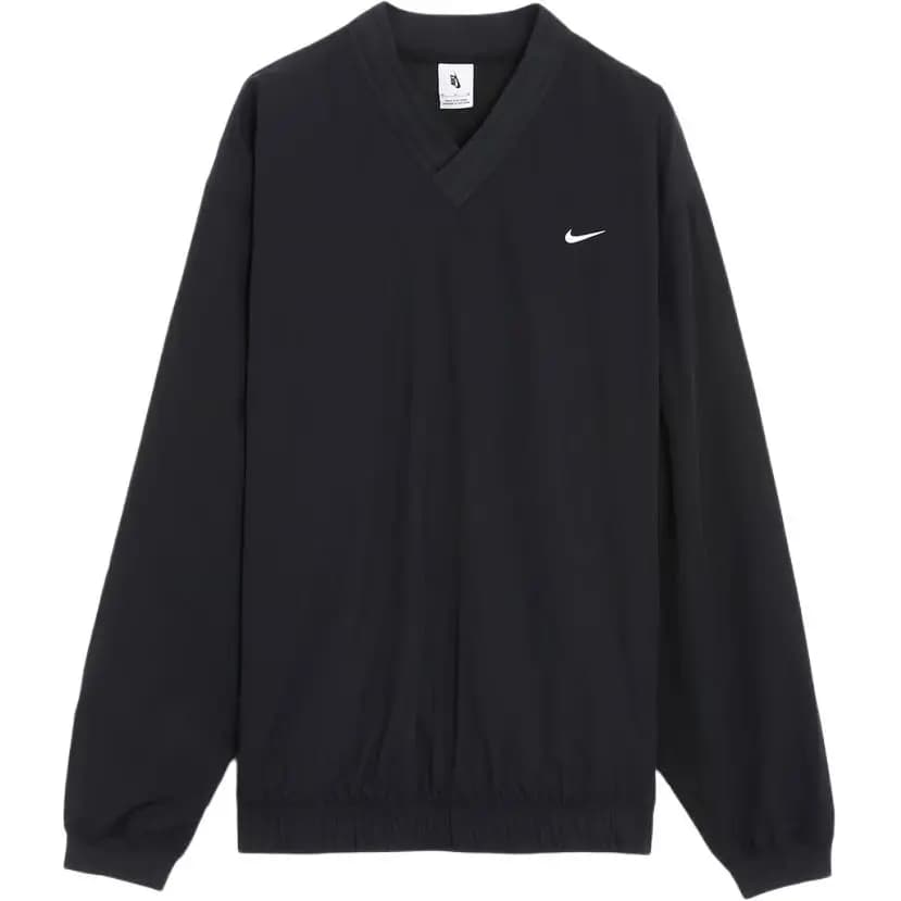 Nike Solo Swoosh Kişi Trençkot Qara