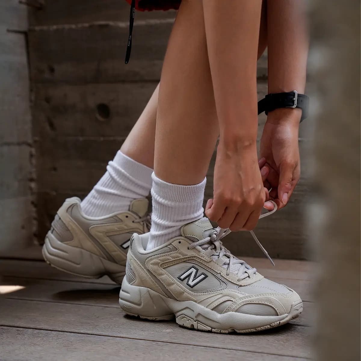 New Balance NB 452 Qadın Ayaqqabısı Boz 6