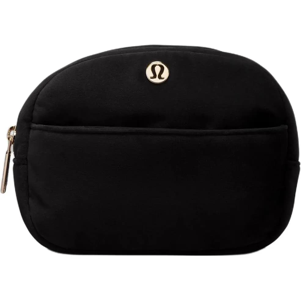 lululemon Go Getter 0.7L Qadın Çantası Qara/Qızılı 3