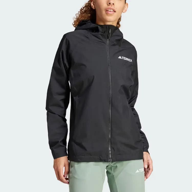 Adidas Qadın Küləkeçirməz Pencəyi Qara 2