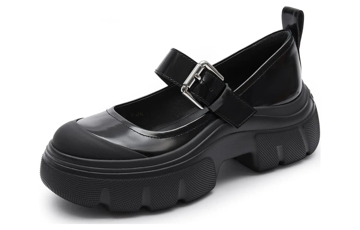 Staccato Mary Jane Shoes Women's Low-Top Black 2