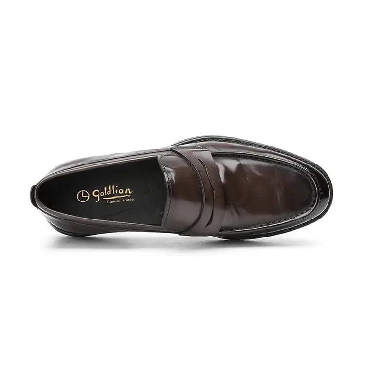 GOLDLION Dəri Kişi Loafer Ayaqqabısı 8
