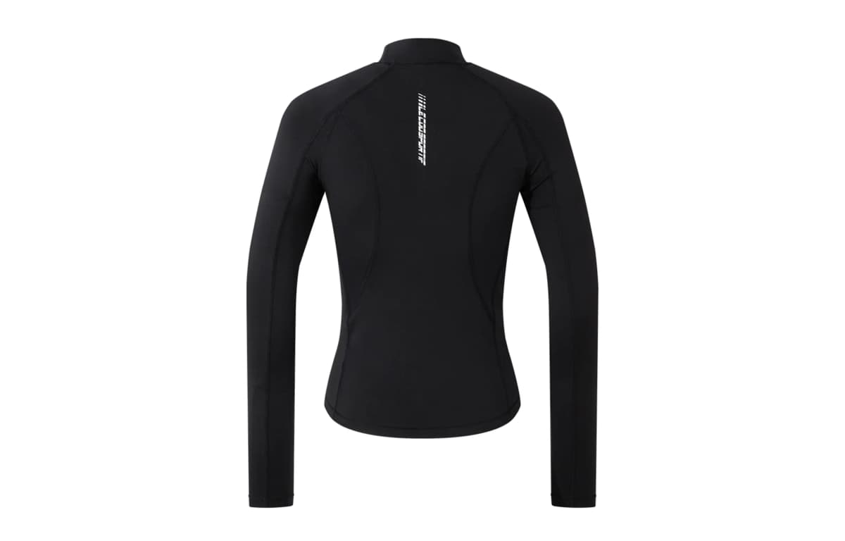 Le Coq Sportif Workout Clothing Women's Black White 2