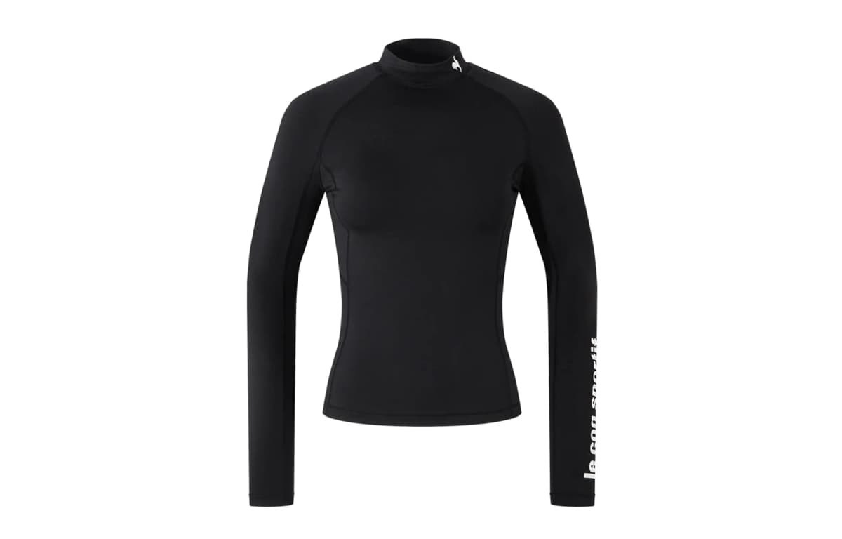 Le Coq Sportif Workout Clothing Women's Black White