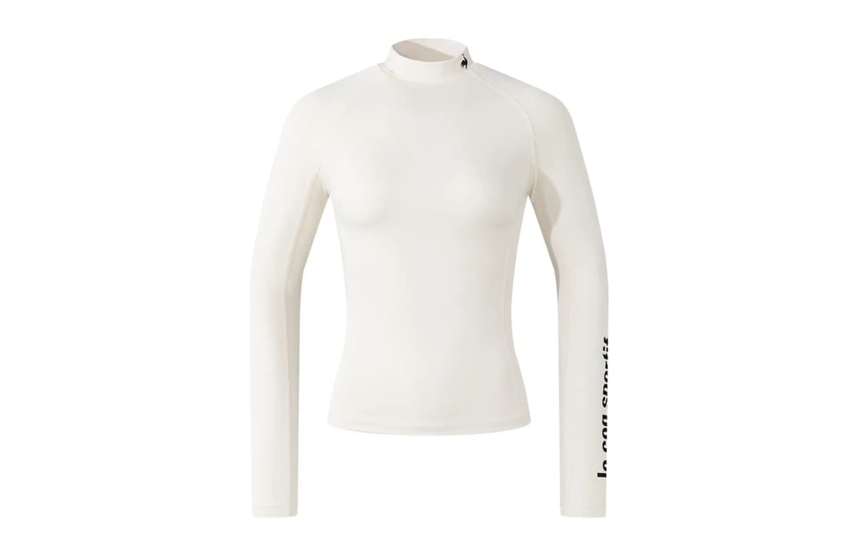 Le Coq Sportif Workout Clothing Women's Black White 5