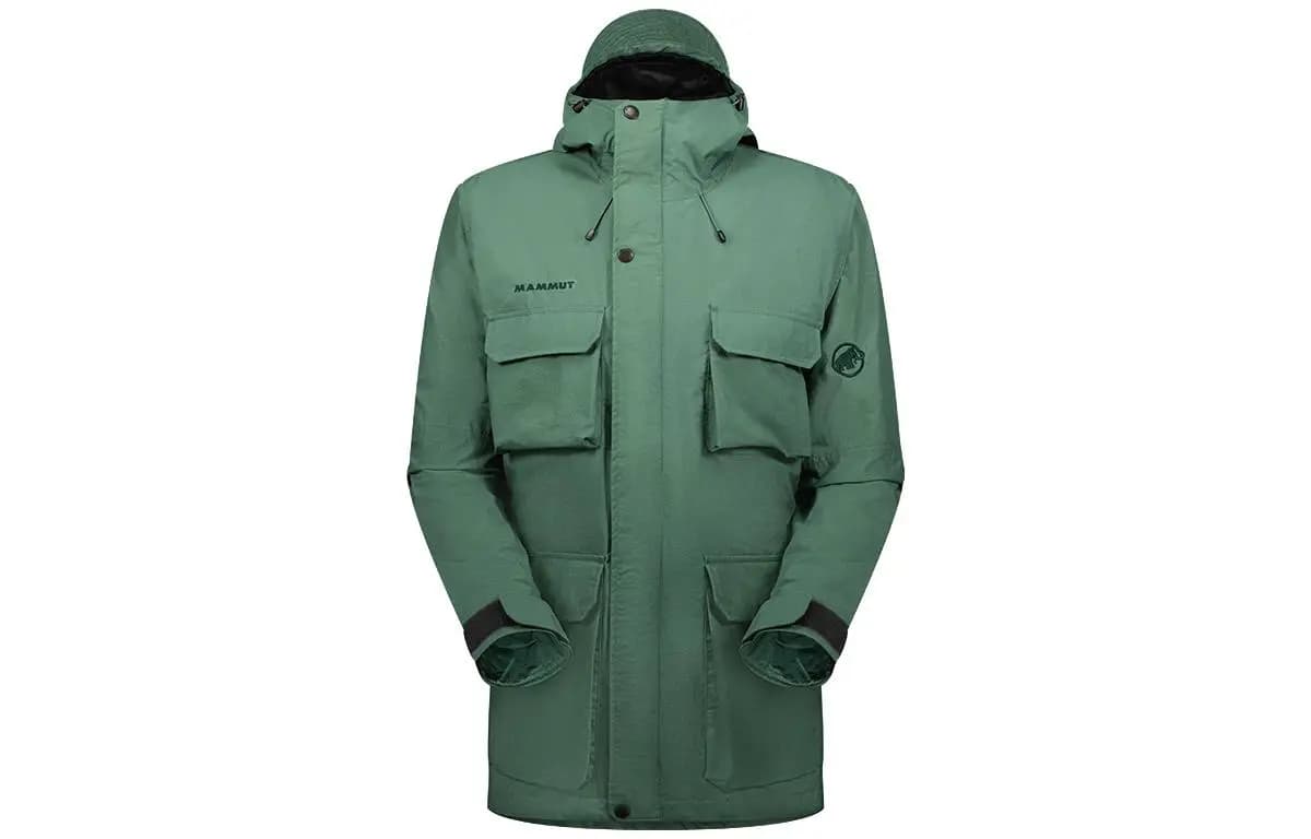 MAMMUT Mountain Parka Coat Kişi Mavi 3