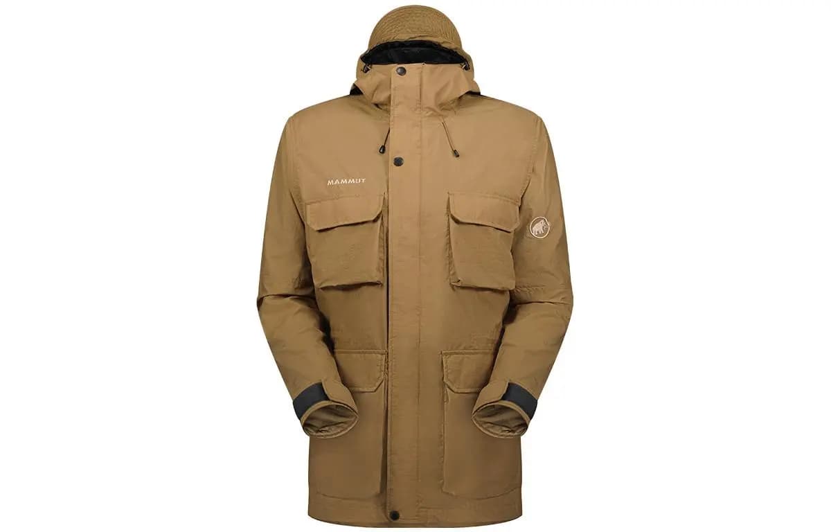 MAMMUT Mountain Parka Coat Kişi Mavi