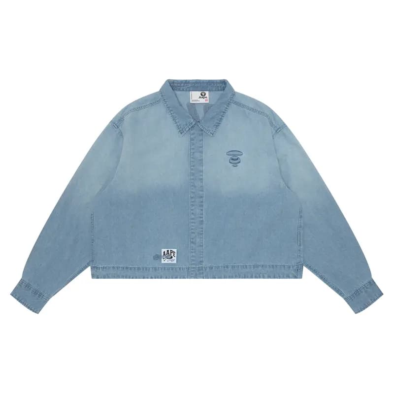 Aape Qadın Denim Pencəyi Mavi