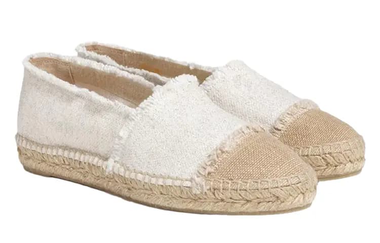 Castañer Espadrilles Qadın Ayaqqabısı Ağ 4
