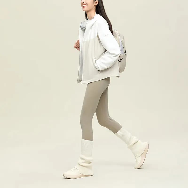 ANTA Variety Training Collection Trench Coats Women's Papyrus White/White Limestone/White Limestone 5