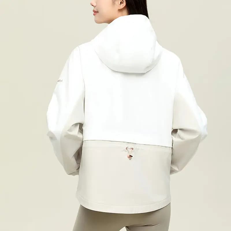 ANTA Variety Training Collection Trench Coats Women's Papyrus White/White Limestone/White Limestone 4