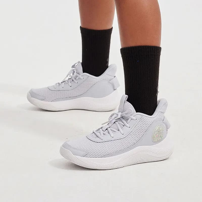 Under Armour Breathable Children's Basketball Shoes Teenagers 35