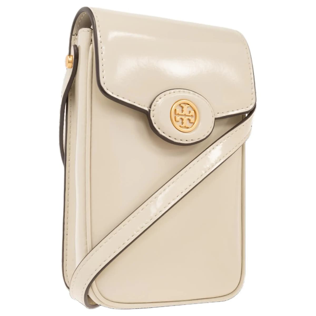 TORY BURCH Robinson Telefon Çantası Qadın Bej 3