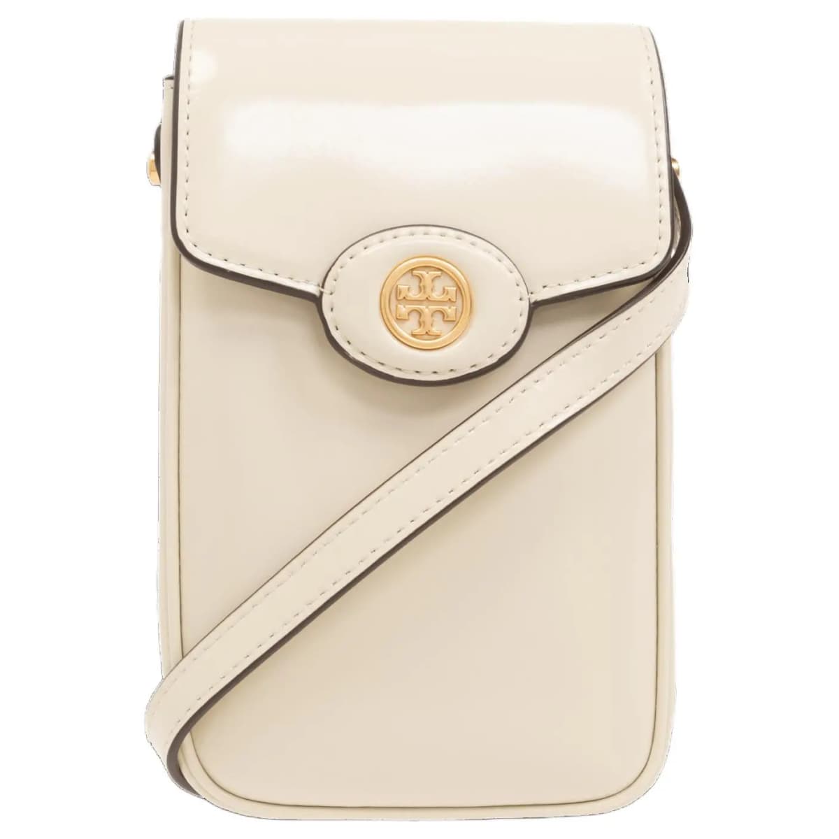 TORY BURCH Robinson Telefon Çantası Qadın Bej