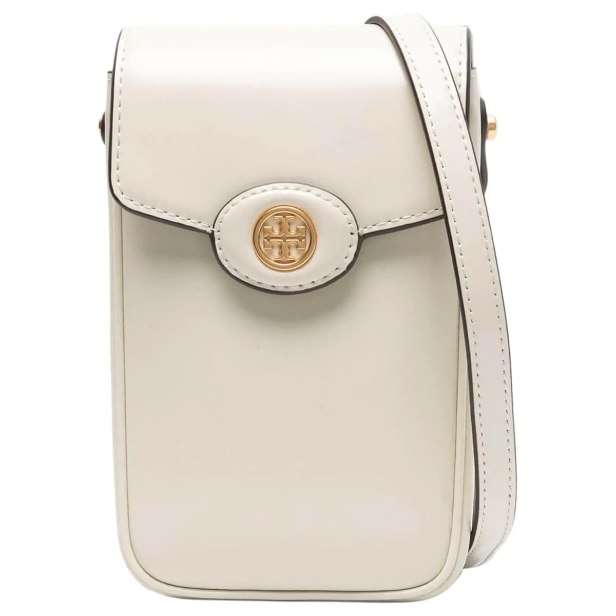 TORY BURCH Robinson Telefon Çantası Qadın Bej 2