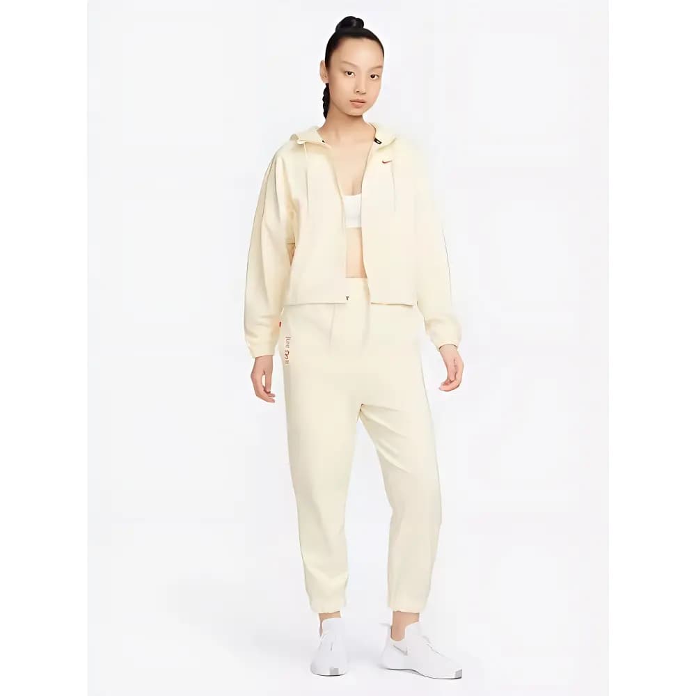 Nike Dragon New Year's Collection Velvet-feel Coat Women's Coconut Milk 5